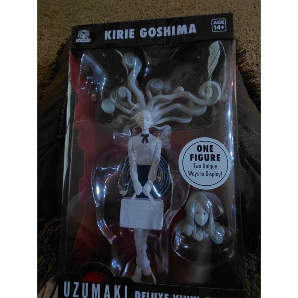 Uzumaki Kirie Goshima Deluxe Vinyl Figure CultureFly Junji Ito Horror Manga NEW